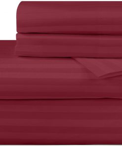 Juego de sábanas impresas 100% algodón peinado de 300 hilos