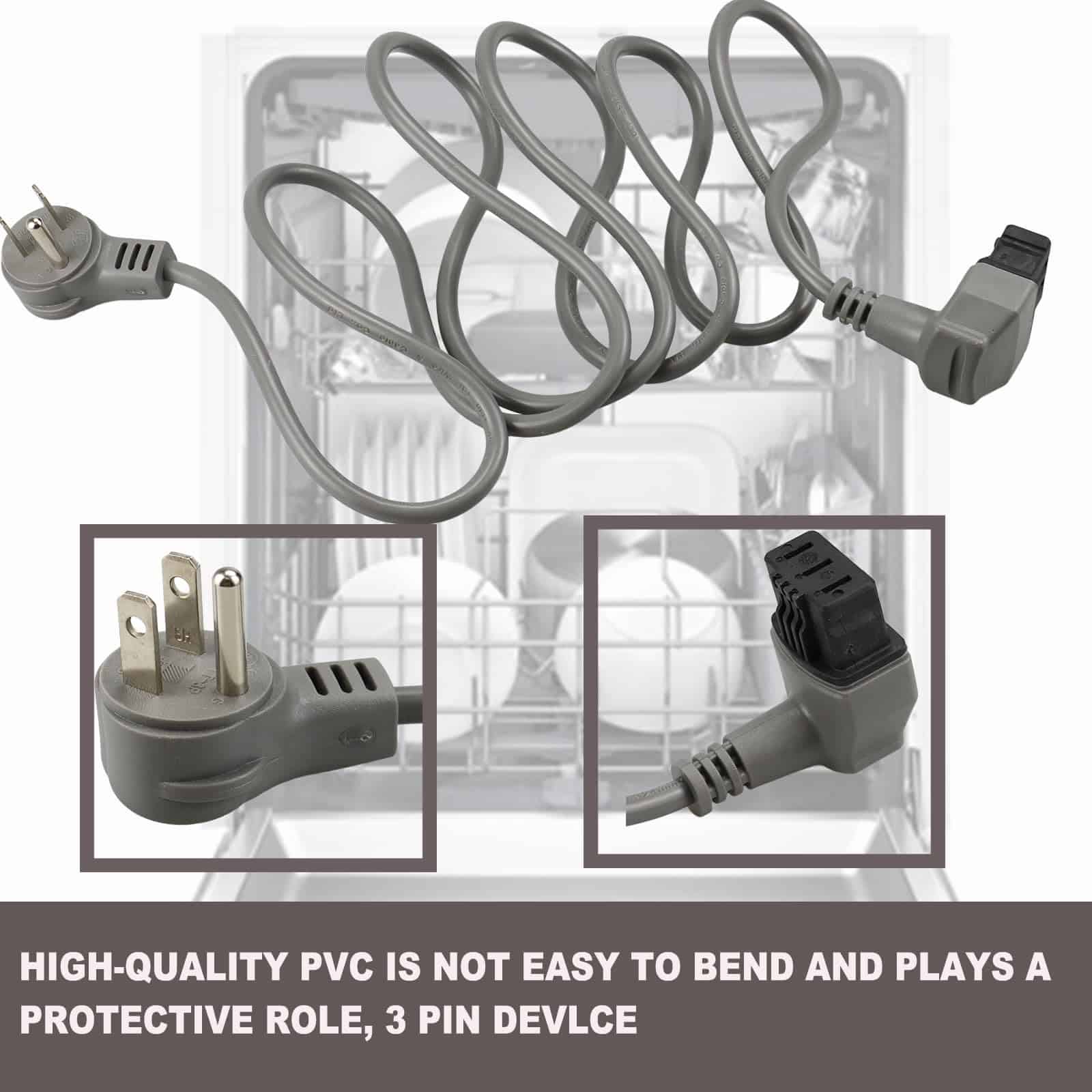Caja de conexión y cable de alimentación para lavavajillas - Imagen 6