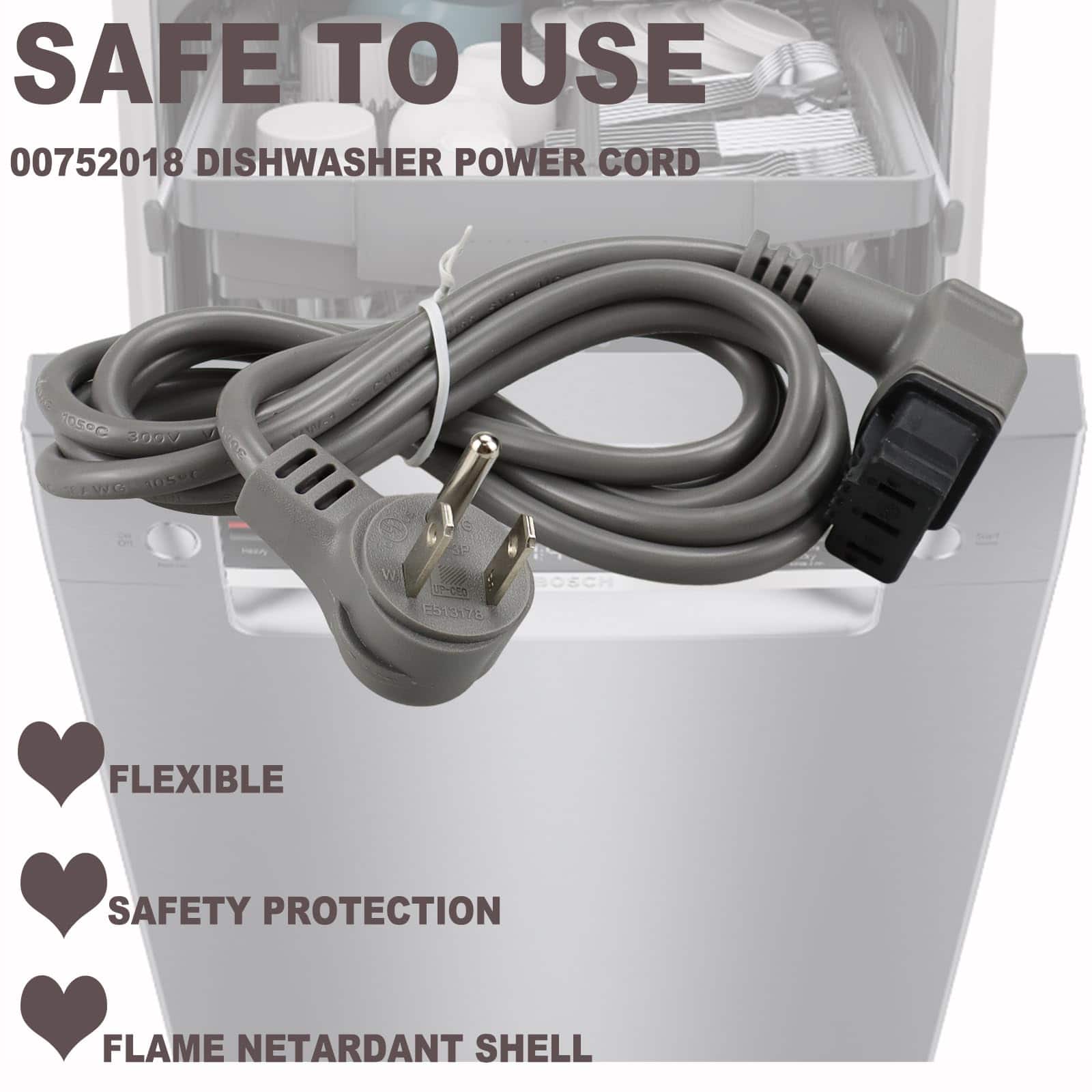 Caja de conexión y cable de alimentación para lavavajillas - Imagen 7