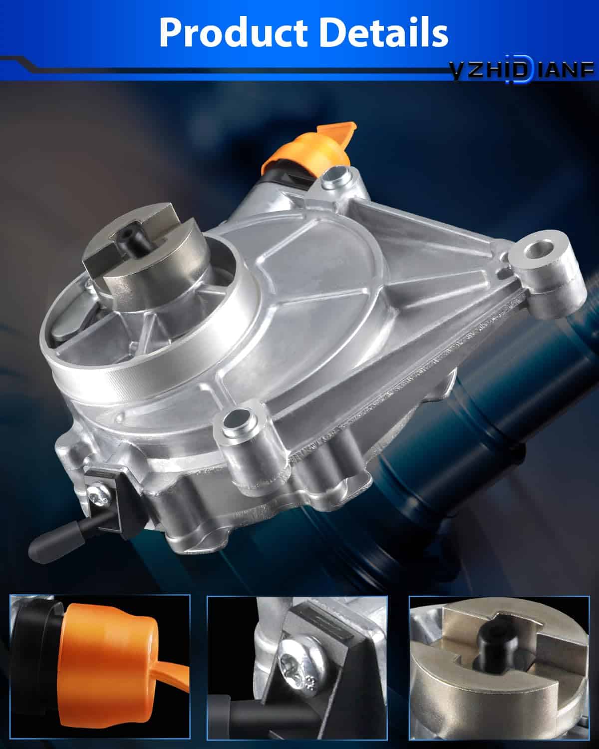 Bomba de Vacío de Freno YZHIDIANF Mejorada Apto para:-BMW - Imagen 4