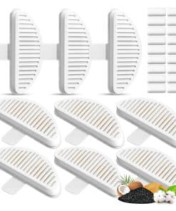 Paquete de 9 Filtros de Repuesto y Paquete de 18 Esponjas