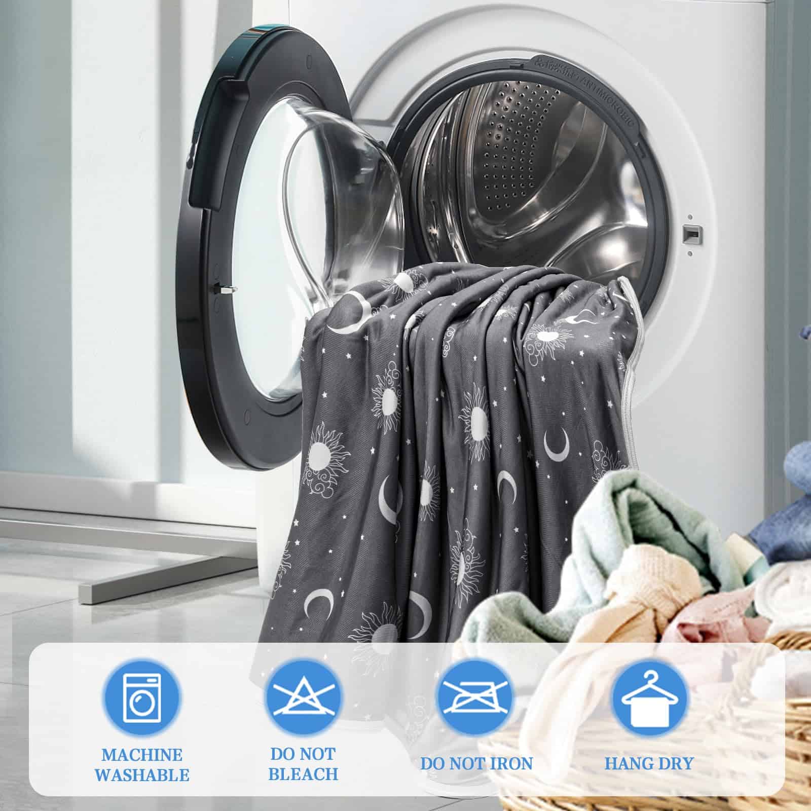 Manta de enfriamiento Queen Size (90"x90") -Gris oscuro - Imagen 8