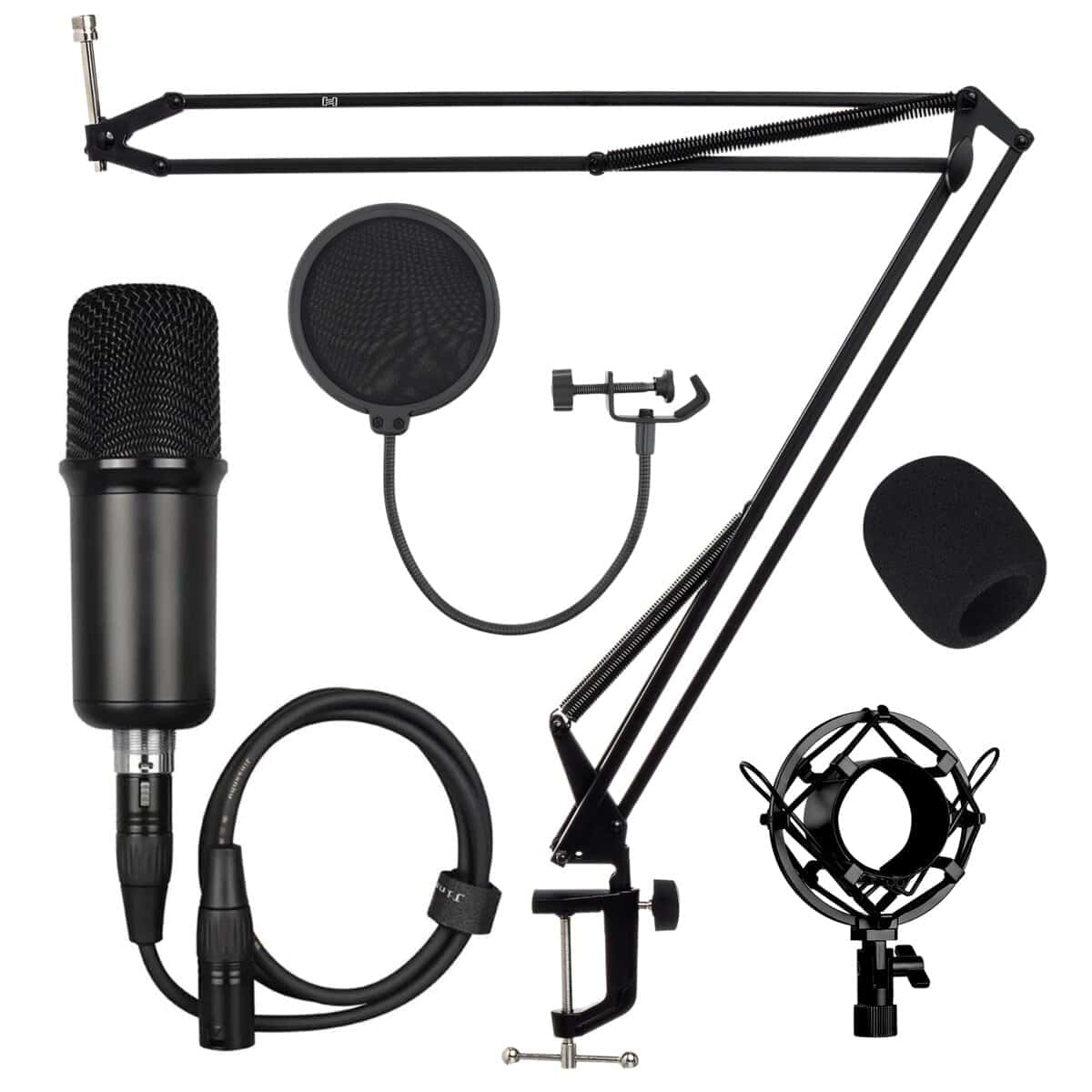 Kit de Micrófono de Podcast Melon Audio PODKIT Micrófono de