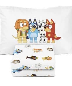 Juego de Sábanas Gemelas de Bluey & Friends Sunny Side Up -
