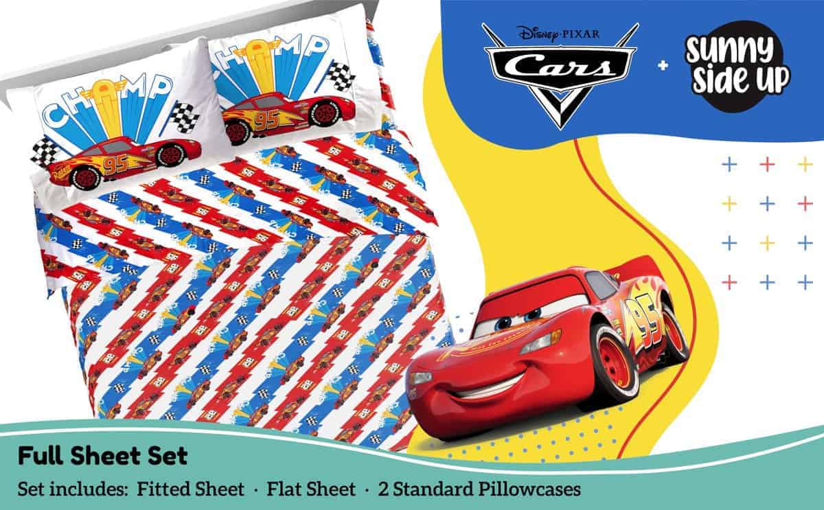 Juego de sábanas completo Sunny Side Up Disney Pixar Cars - Imagen 3