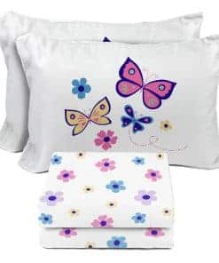 Juego de sábanas completo Sunny Side Up Flutter - 4 Piezas