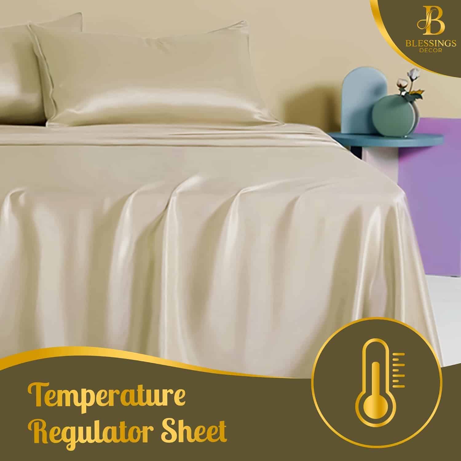 Sábanas de Algodón Blessings Decor de Calidad Premium de - Imagen 7