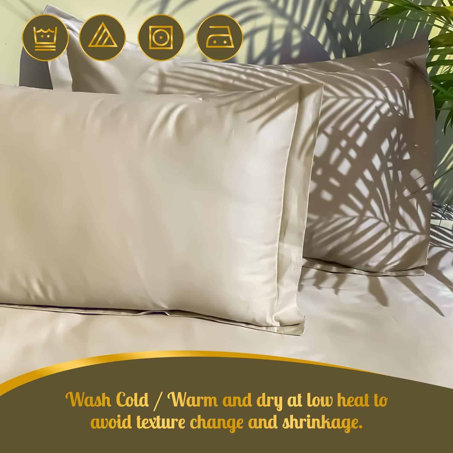 Sábanas de Algodón Blessings Decor de Calidad Premium de - Imagen 6