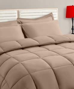 Juego de edredón en color azul claro tamaño gemelo TAIMIT -