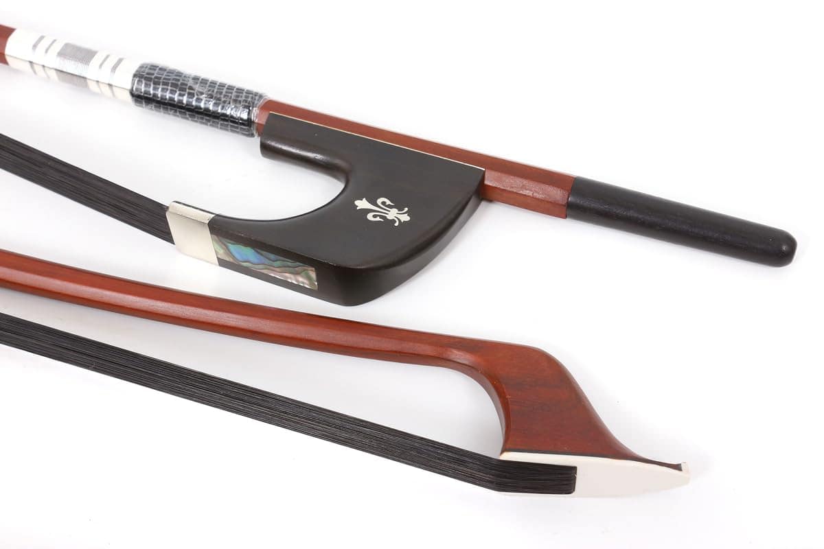 Arco alemán para contrabajo vertical de doble potencia