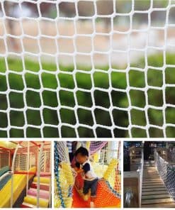 Red de Carga de Escalada Bunifa para Niños Red -Blanco