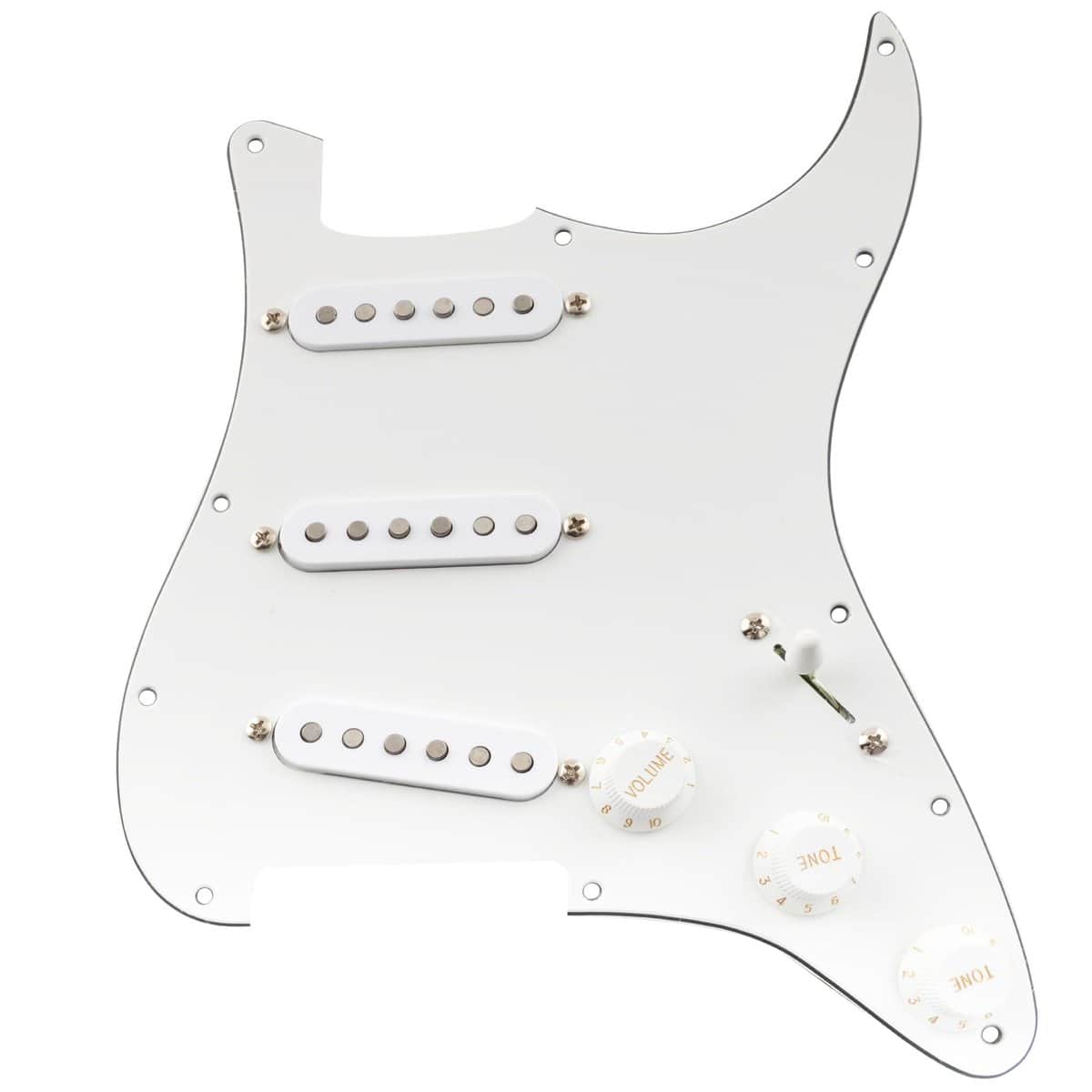 Musiclily Pro Pickguard cableado cargado Strat Pickguard