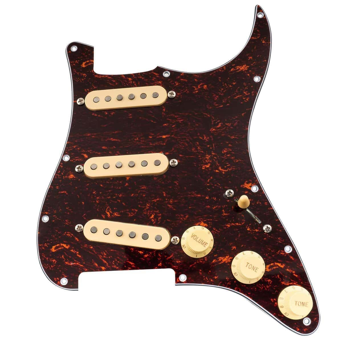 Set de pickguard pre-cableado Musiclily Pro estándar SSS