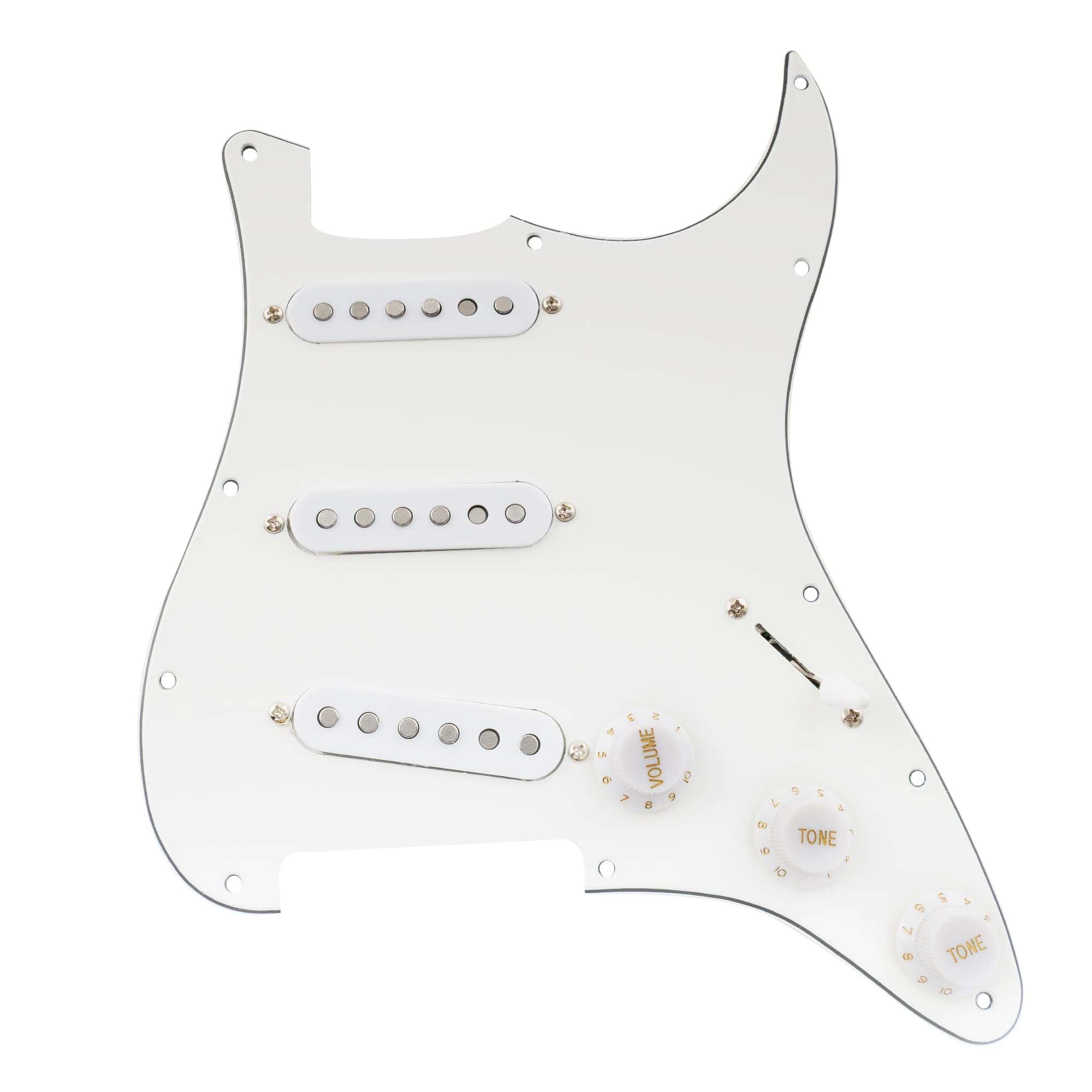 Musiclily Pro SE Guitar ST Prewired Pickguard SSS Loaded
