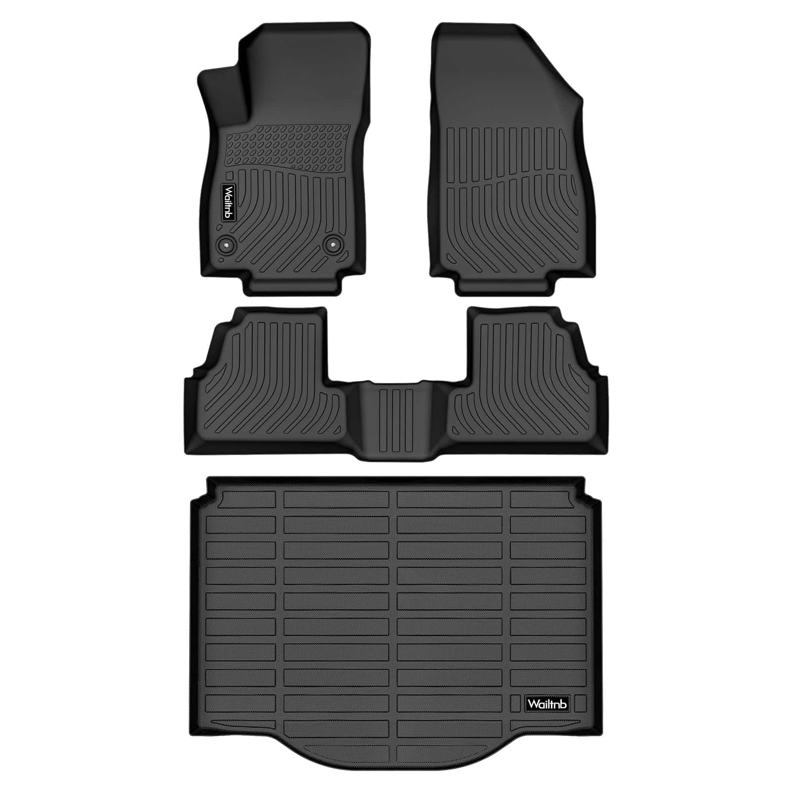 Tapetes de Piso para Carro Wailtnb y Forro de Maletero a