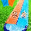 Sloosh 32.5ft Doble Tobogán Acuático, Resbaladilla de