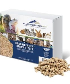 Blue Mountain Hay Pellets de Paja de Trigo Orgánica para