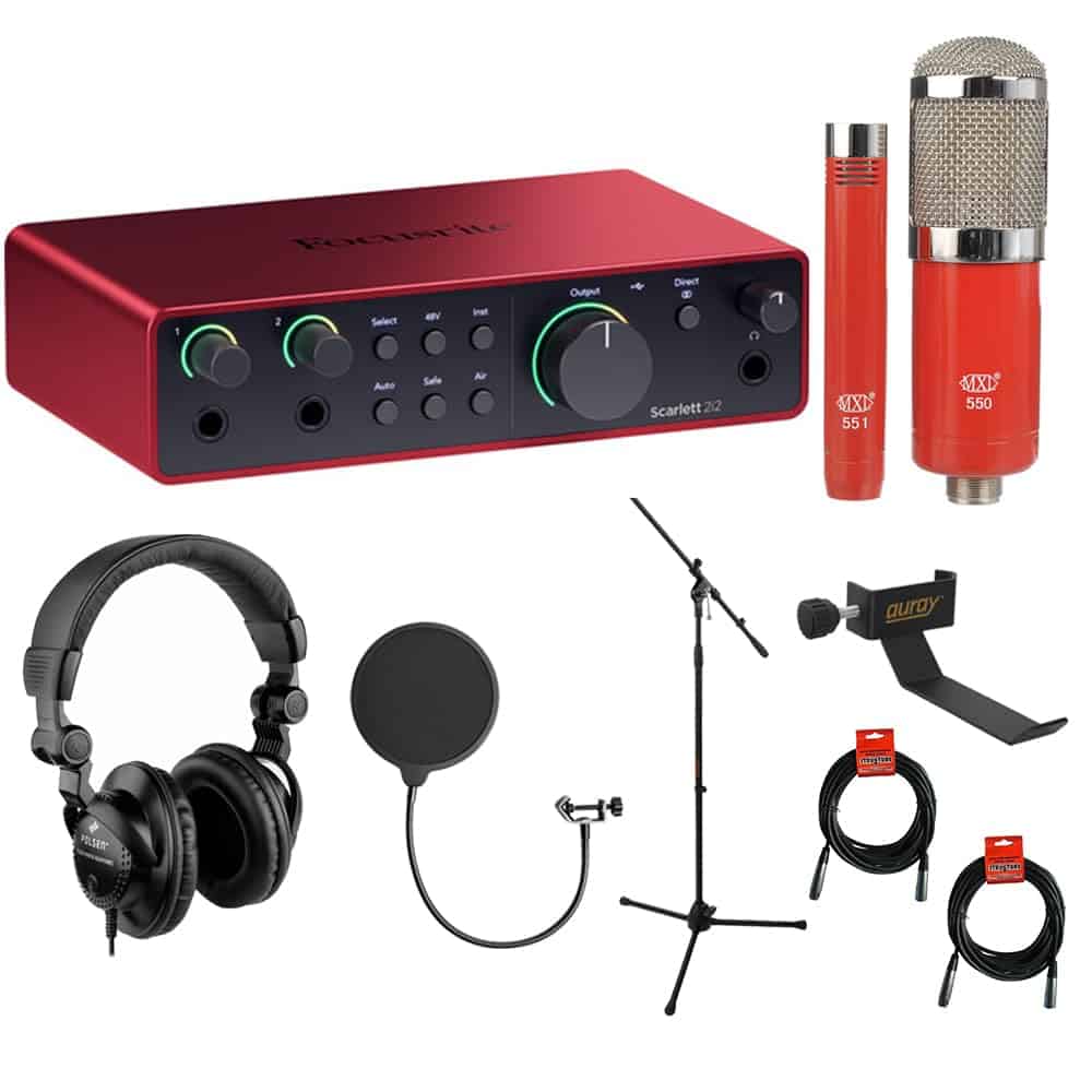 Interfaz de Audio USB-C Focusrite Scarlett 2i2 (4ta
