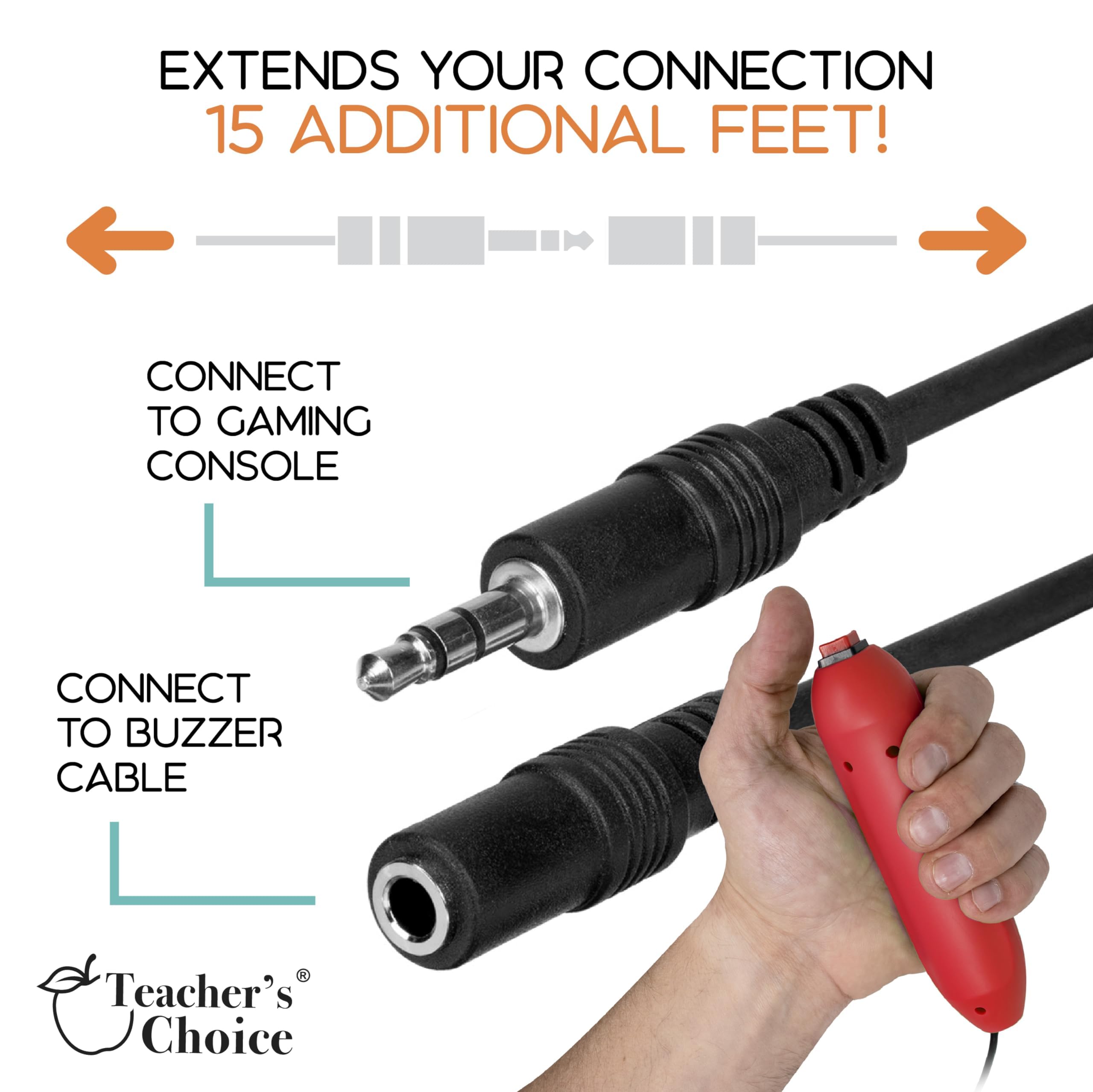 Cables de extensión de 15 pies para sistema de zumbadores - Imagen 9