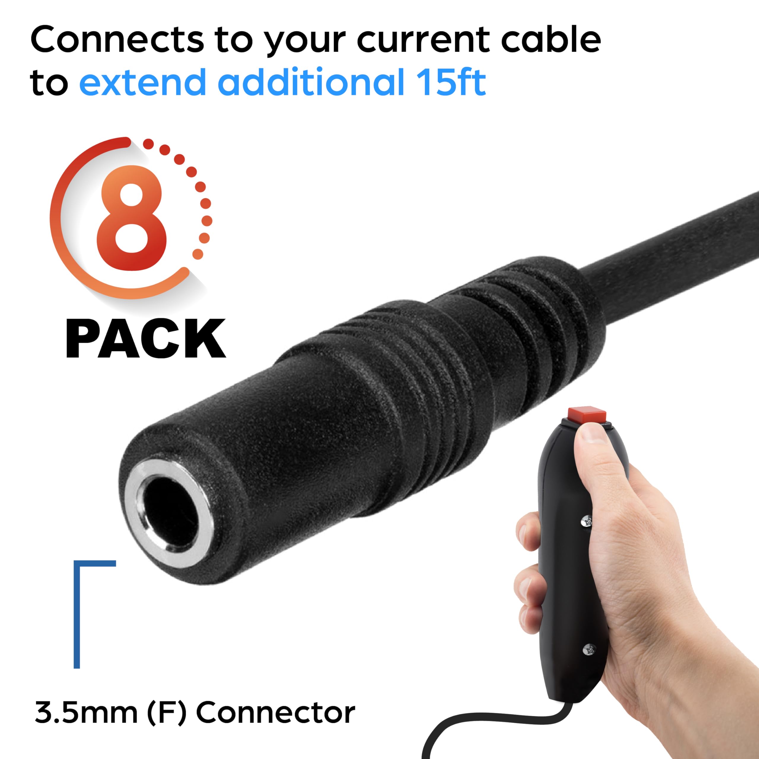 Cables de Extensión Digital Energy de 15 pies para Sistema - Imagen 5