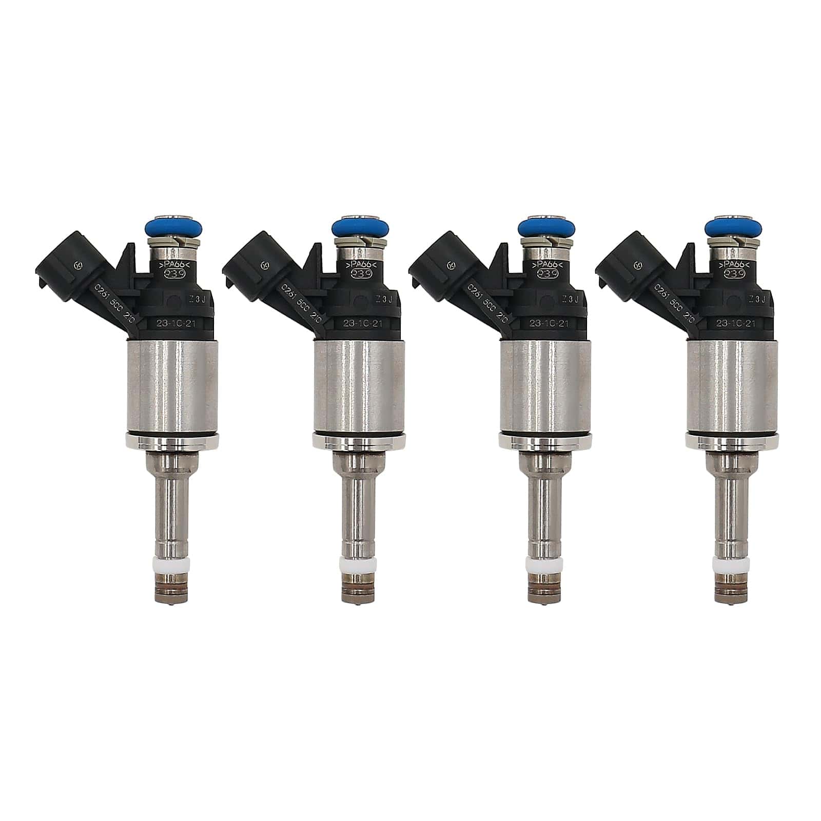 Paquete de 4 Inyectores de Combustible de 6 Orificios