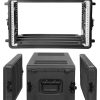 Estuche de rack Diandian 6U poco profundo de 12" de