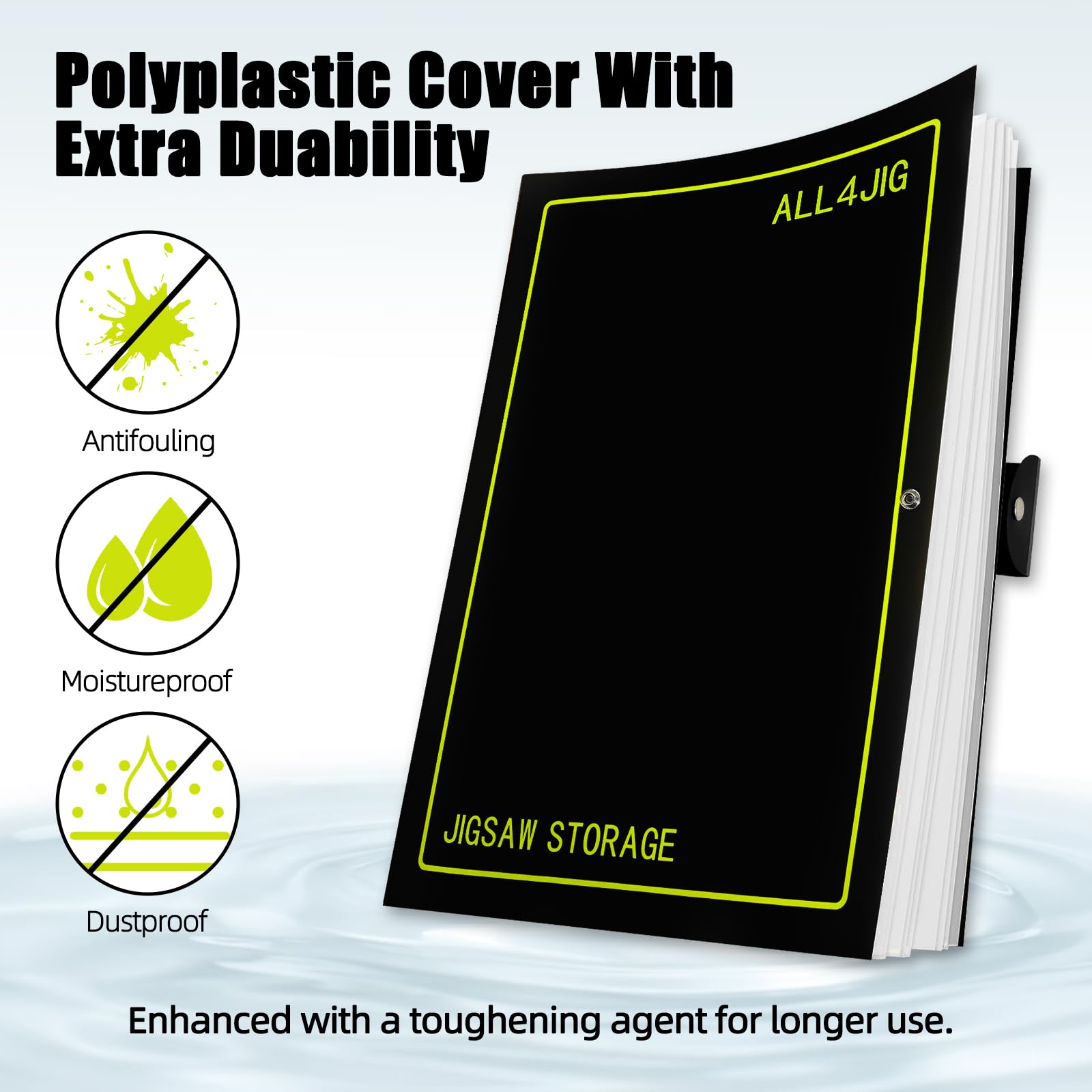 ALL4JIG Carpeta de Almacenamiento de Puzzles para - Imagen 4