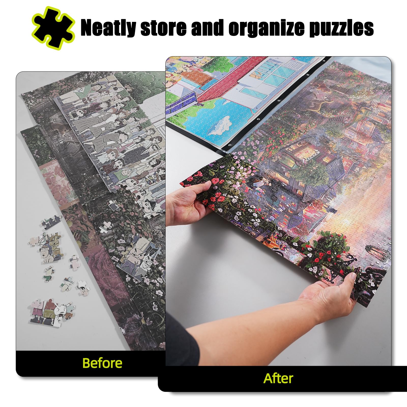 ALL4JIG Carpeta de Almacenamiento de Puzzles para - Imagen 7