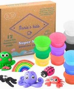Arcilla para modelar para niños - 12 modelados super suaves