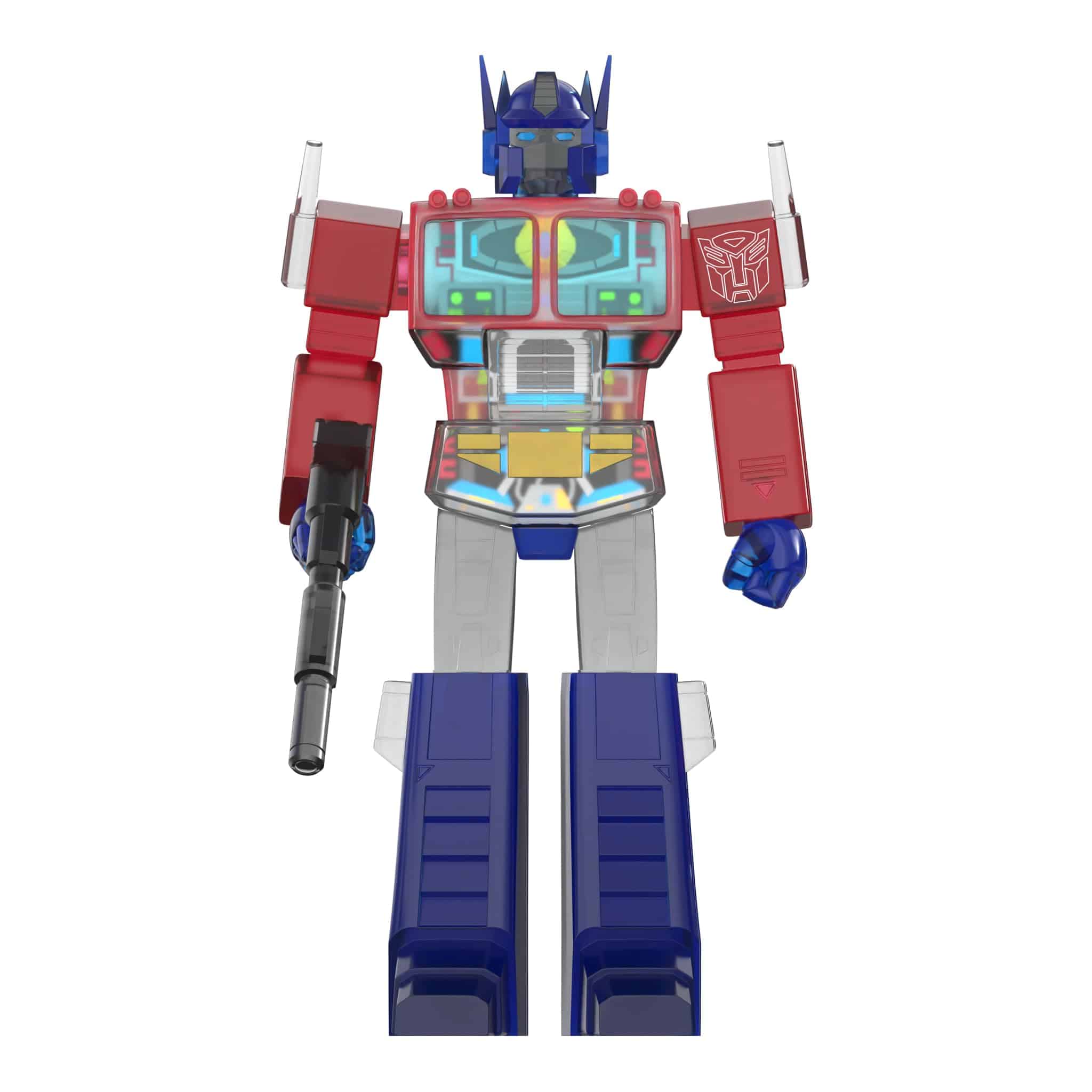 Super7 Super Cyborg Transformers Optimus Prime (Rojo/Azul - Imagen 3