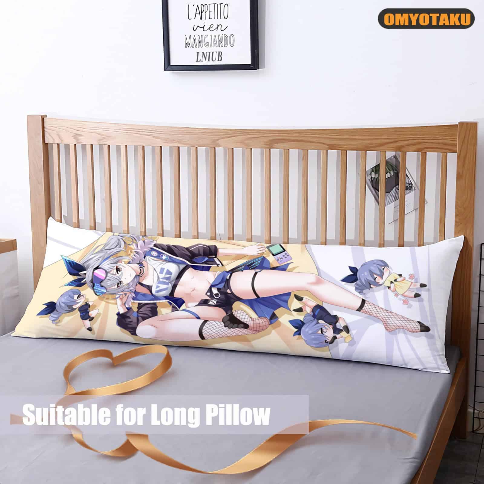 Funda de Almohada Cuerpo Que Abraza Anime Juego Honkai - Imagen 7