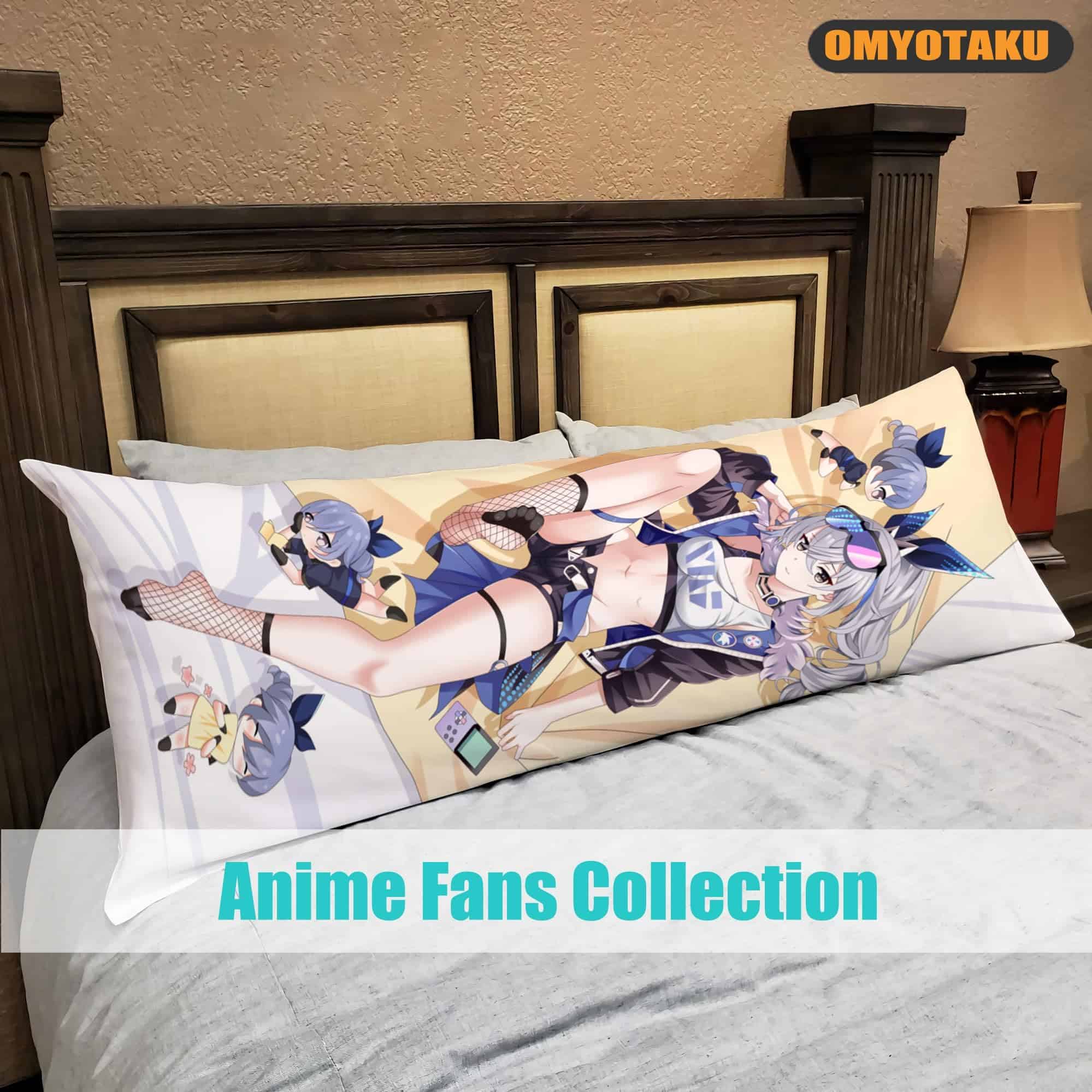 Funda de Almohada Cuerpo Que Abraza Anime Juego Honkai - Imagen 4