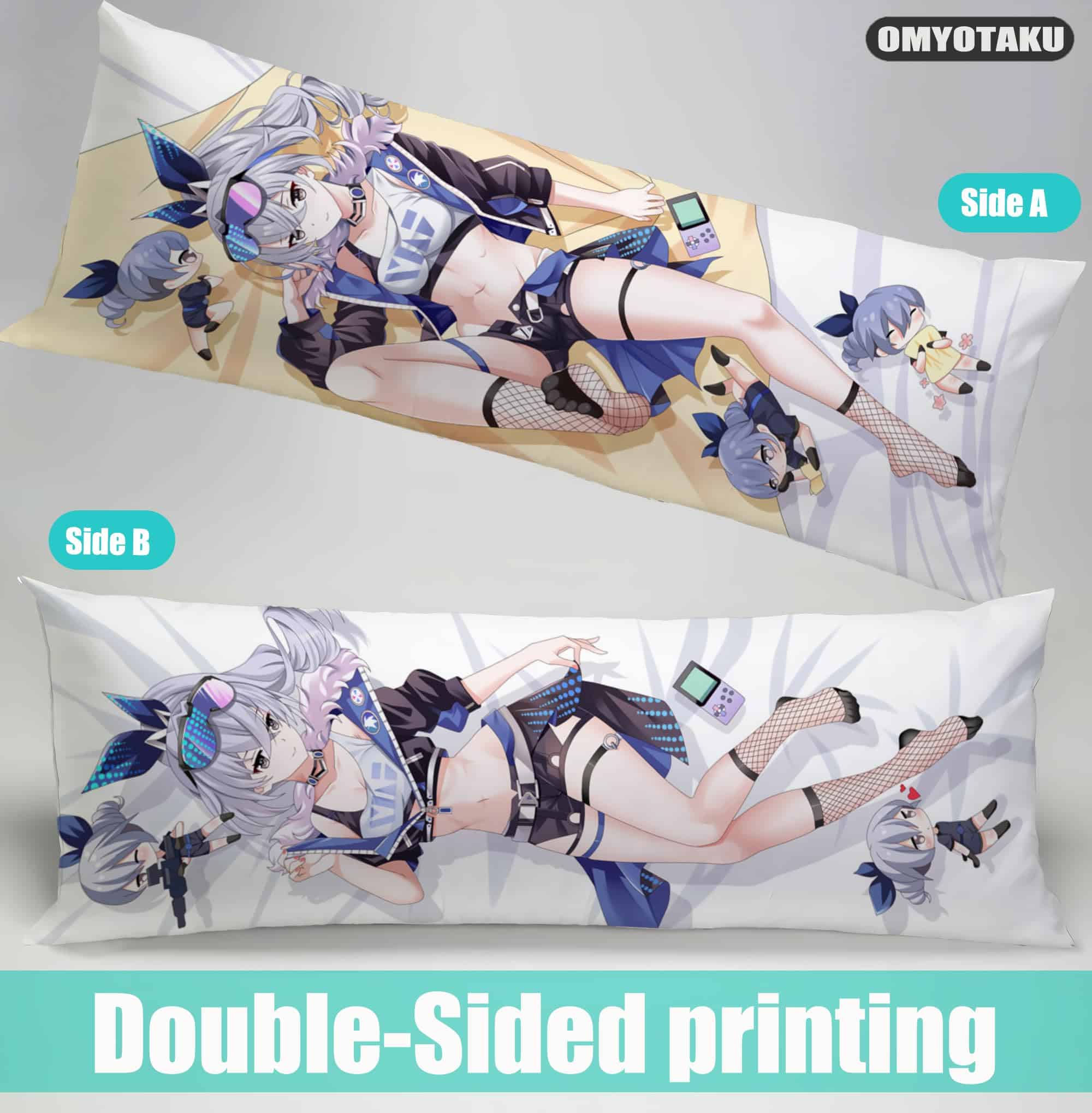Funda de Almohada Cuerpo Que Abraza Anime Juego Honkai - Imagen 8