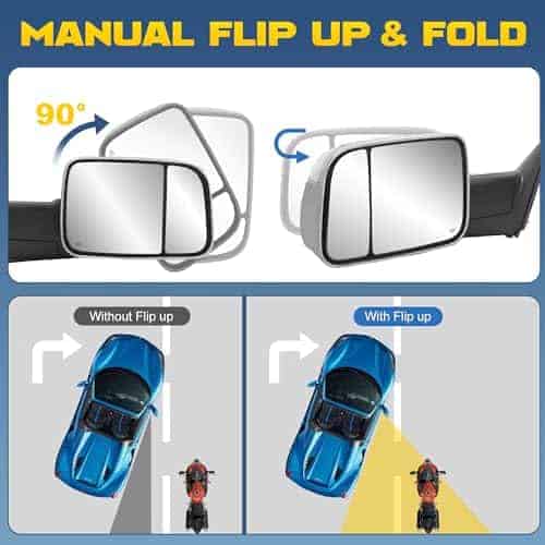 Espejos de Remolque con Calefacción AUTOSTARSHIP - Imagen 6