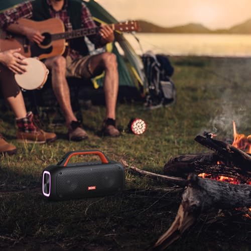 Altavoz portátil DOSS Bluetooth, Altavoz potente de 60W con - Imagen 8