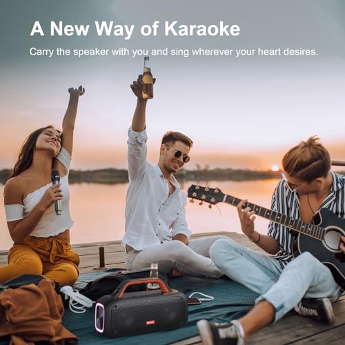 Altavoz portátil DOSS Bluetooth, Altavoz potente de 60W con - Imagen 7