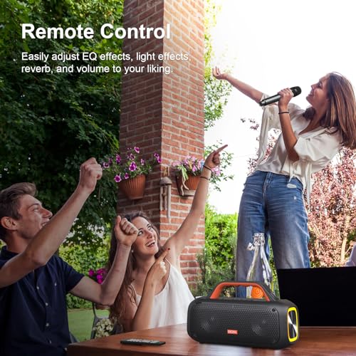 Altavoz portátil DOSS Bluetooth, Altavoz potente de 60W con - Imagen 6