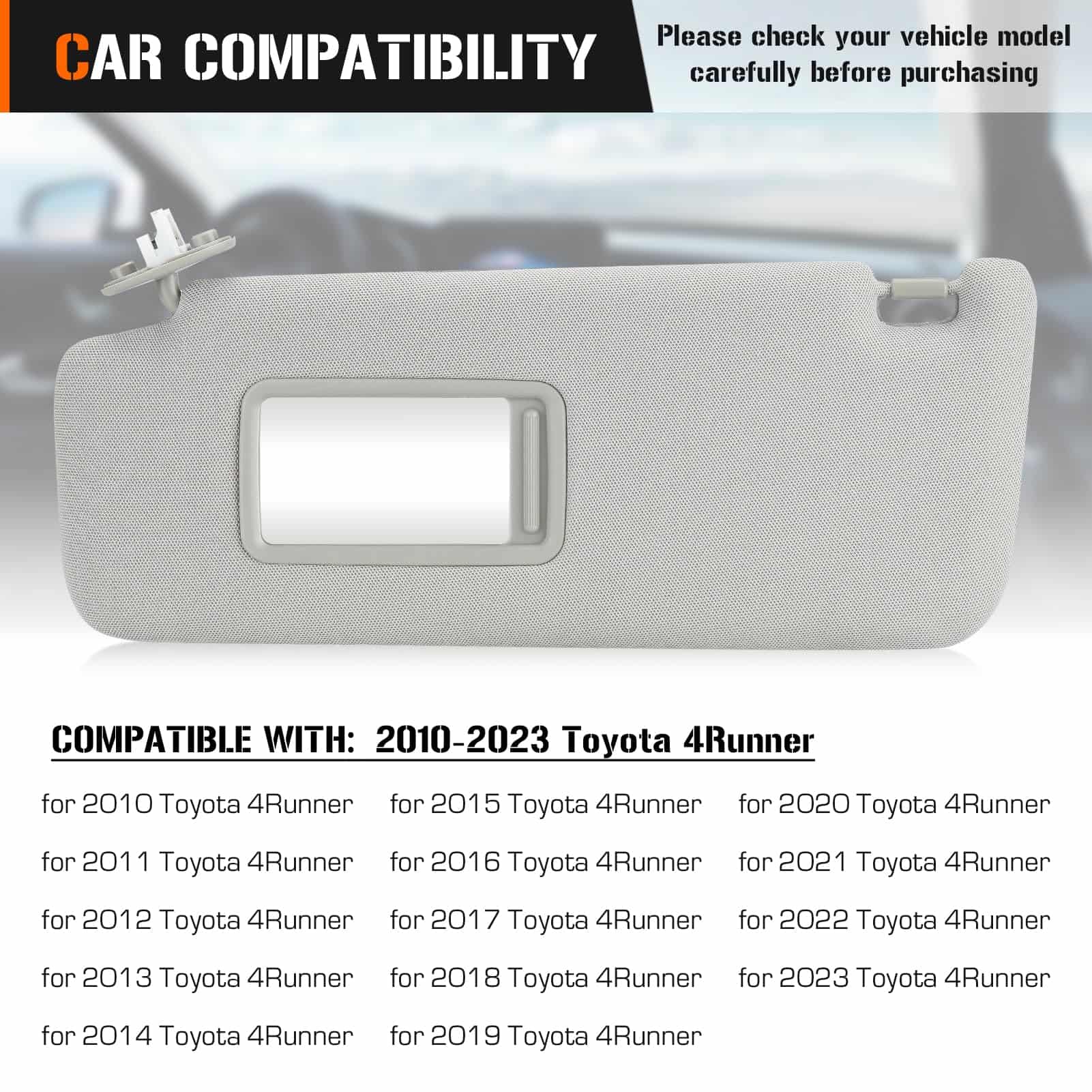 Visera parasol izquierda del conductor y derecha del - Imagen 3