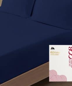 Sábana Ajustable King de algodón egipcio Mayfair Linen -