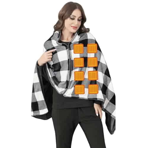 Manta Eléctrica Calienta, 35 * 60'' Ultra Suave Acogedora