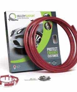 Protectores de llanta de aleación AlloyGator | -Rojo Oscuro