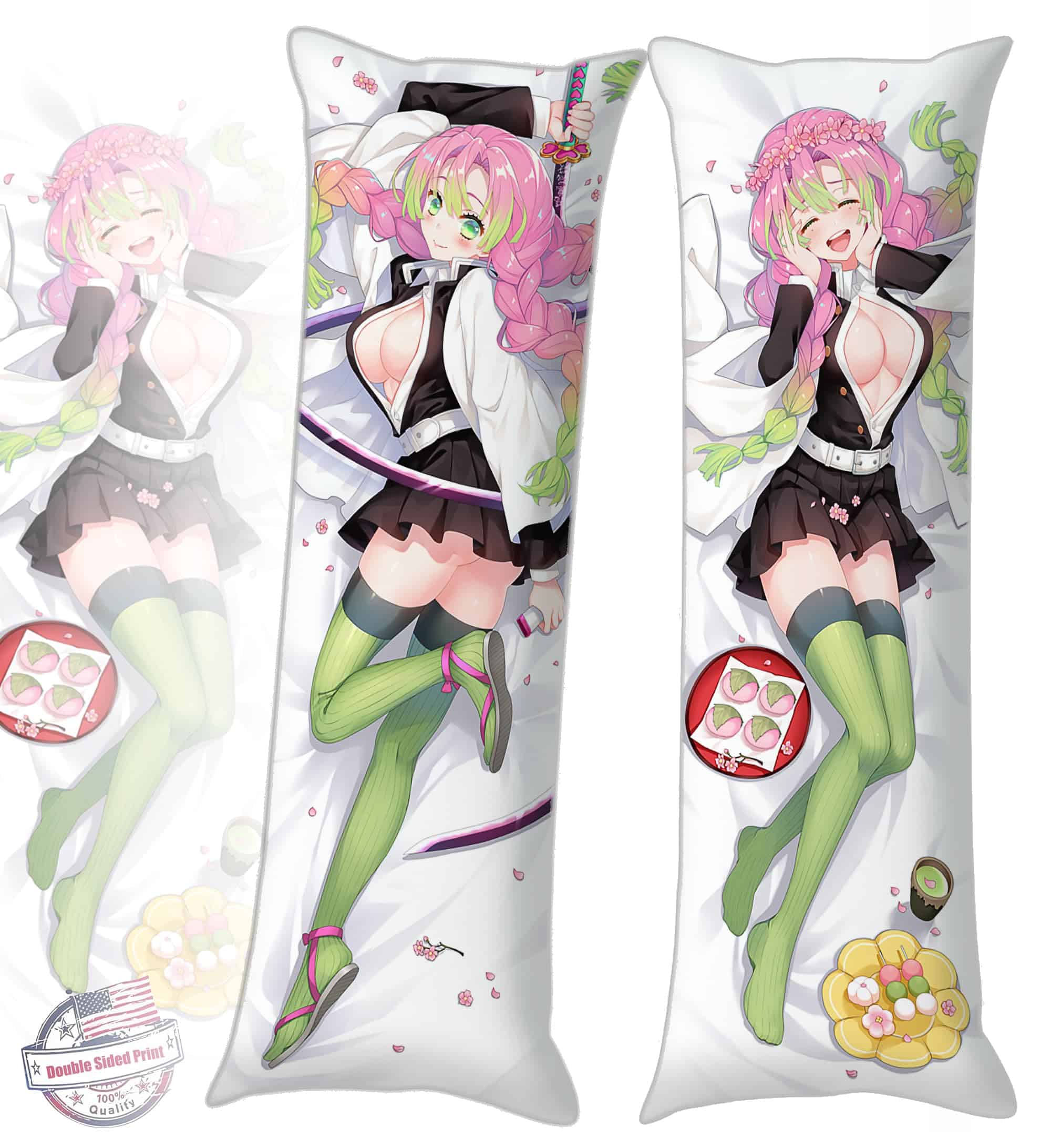 Funda de Almohada Corporal Abrazadora de Chica de Anime