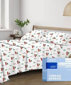 Juego de Sábanas King 100% Algodón Thread Spread - 400