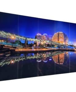 Panel de Espuma Acústica Moderno Paisaje Urbano 15 Pack