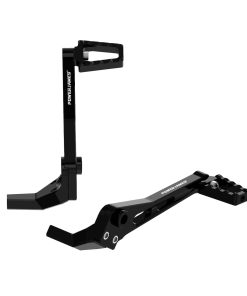 Palanca de freno y cambio negro POWER JAMES para Harley