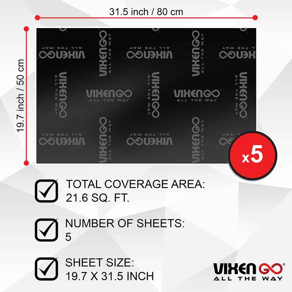 Vixen Go Aislante Acústico para Autos 80 mil, 21.6 pies - Imagen 7