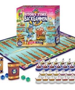 Juego de Backgammon Story Time para Principiantes, Juego