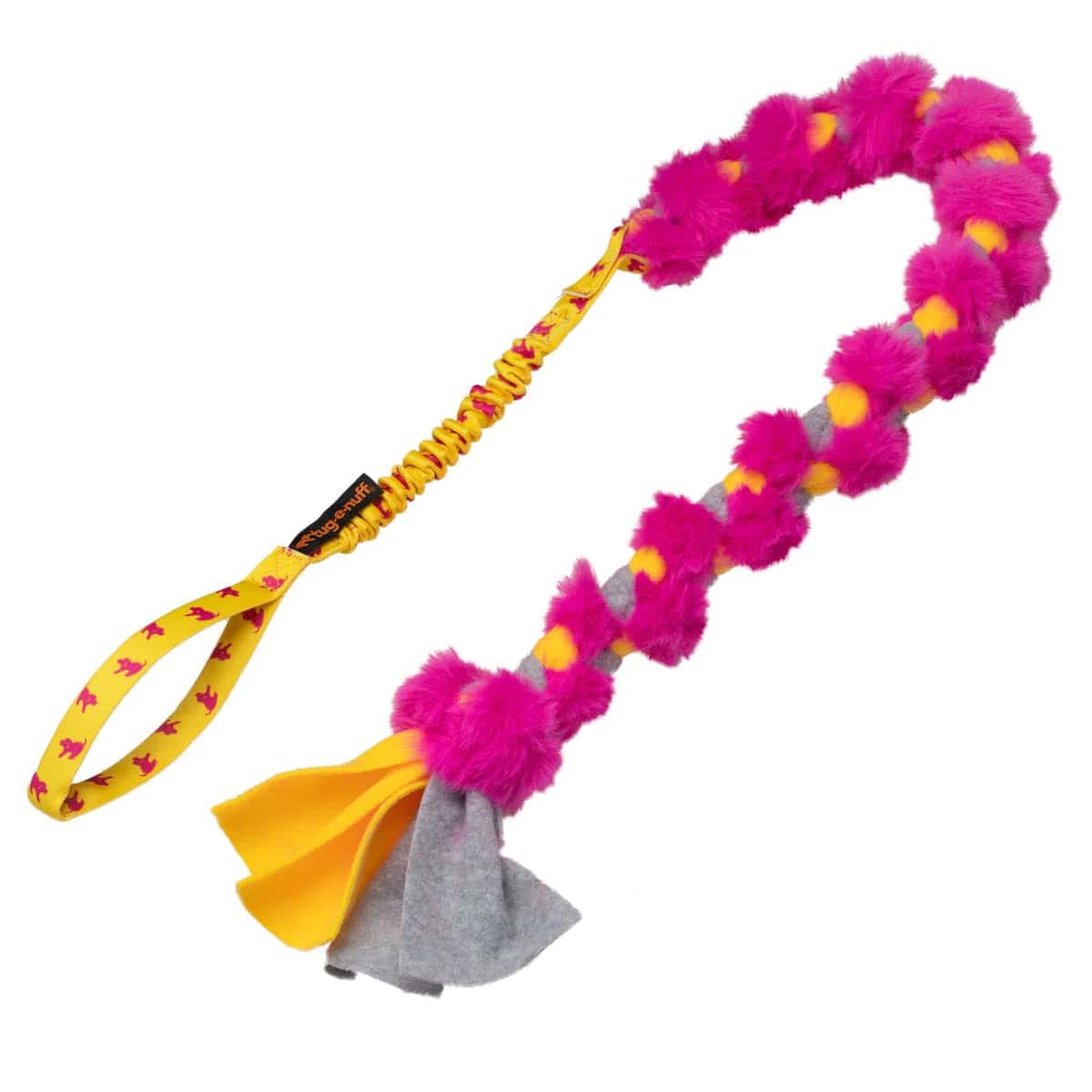 Tug-E-Nuff Dog Gear Big Twizzler (Magenta)