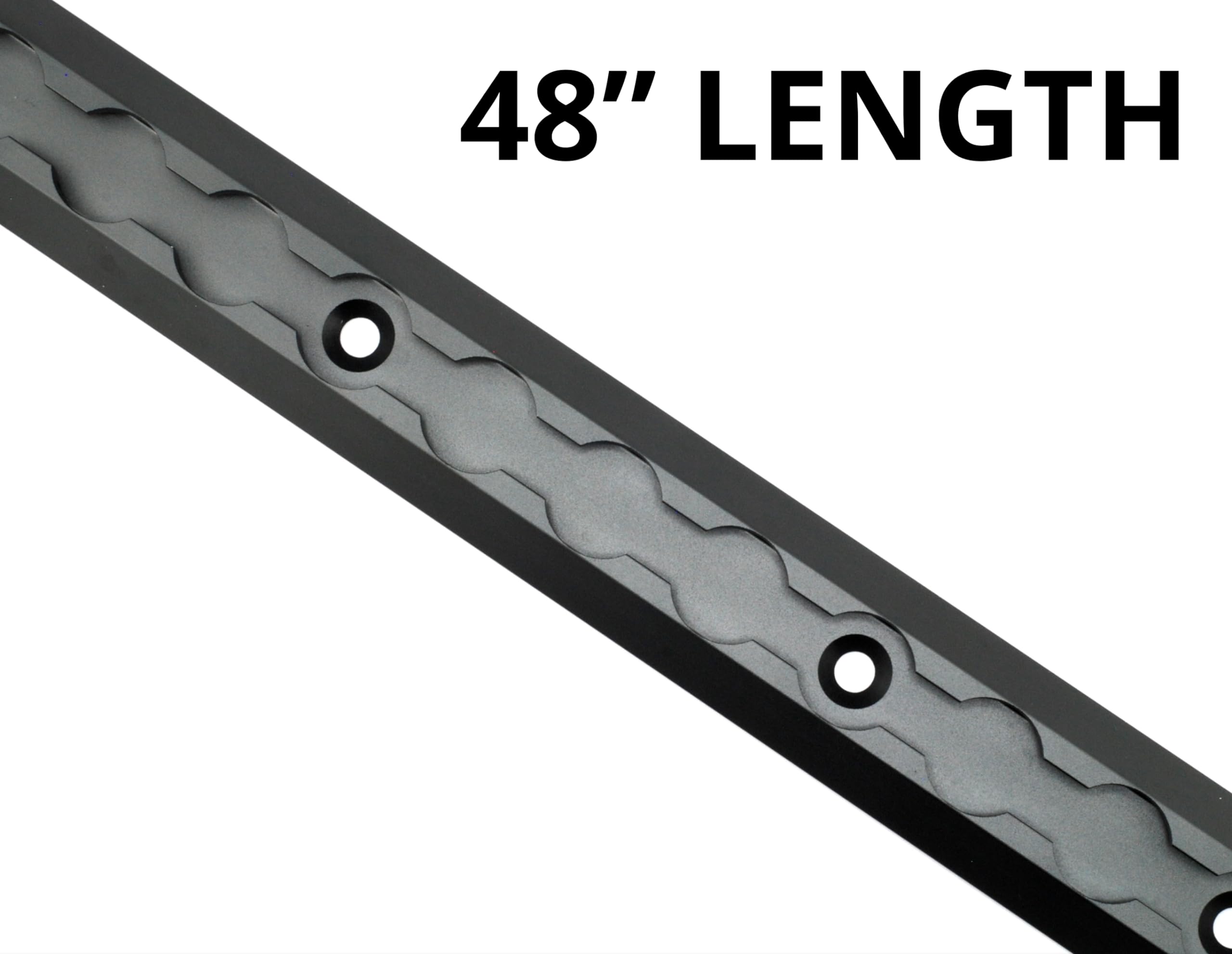 2 Pack de Rieles de Aluminio L-Track Gris Anodizado con - Imagen 6