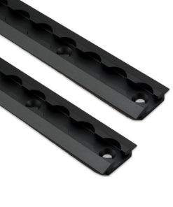 VanEssential 72" Pista Venture T-6 de Aluminio Negro